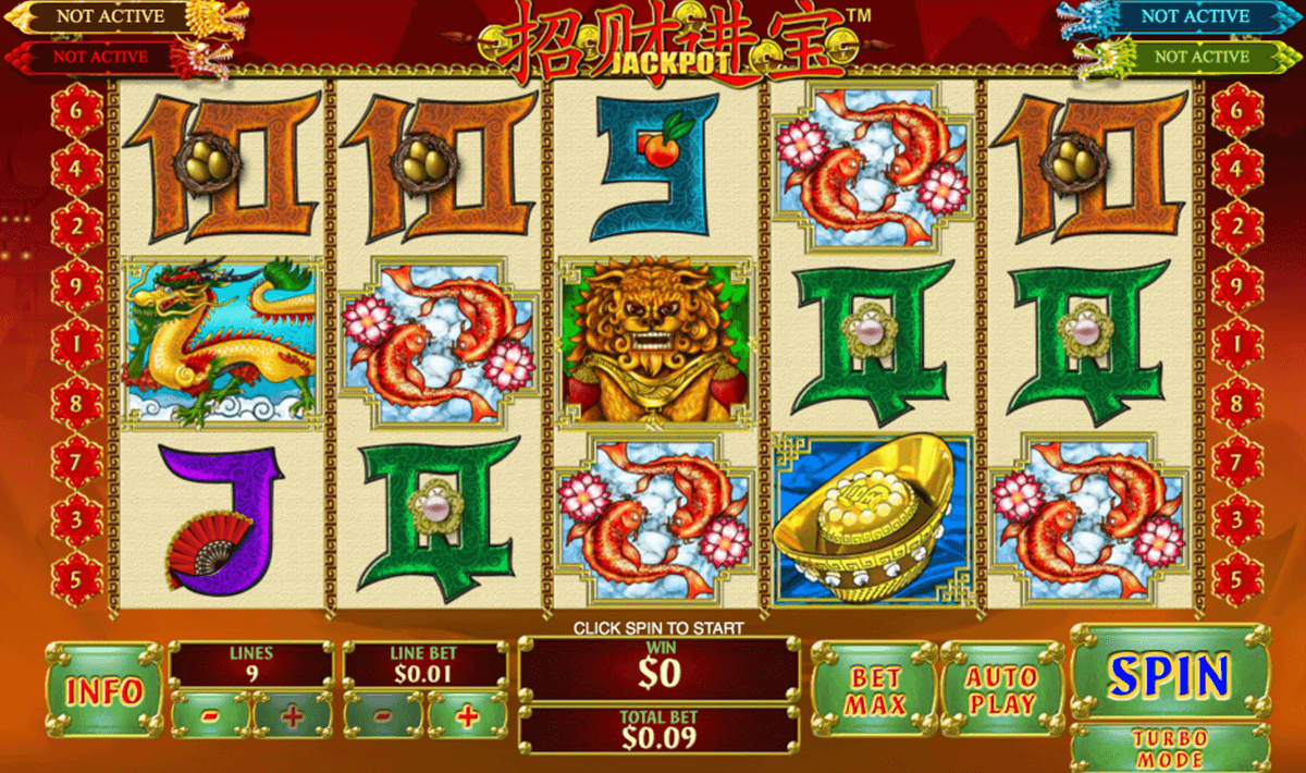 zhao cai jin bao jackpot playtech jogo casino online 