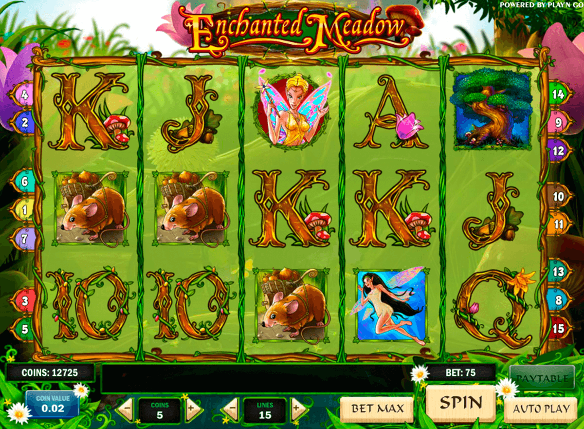 enchanted meadow playn go jogo casino online 