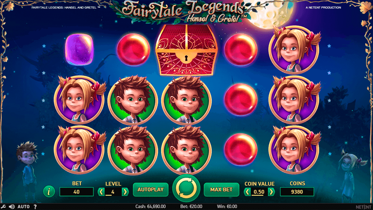 fairytale legends hansel and gretel netent jogo casino online 