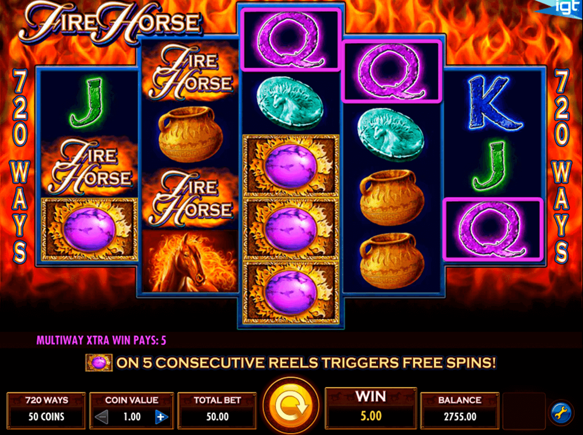 fire horse igt jogo casino online 