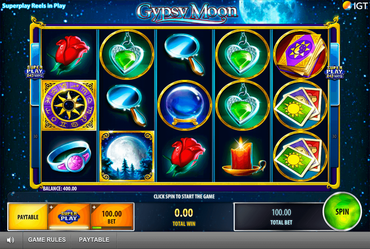 gypsy moon igt jogo casino online 