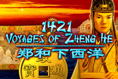 logo 1421 voyages of zheng he igt caça niquel 
