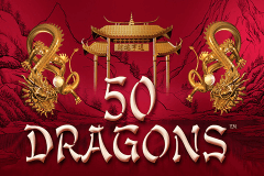 logo 50 dragons aristocrat caça niquel 