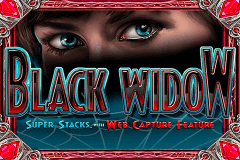 logo black widow igt caça niquel 