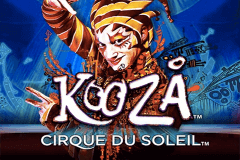 logo cirque du soleil kooza bally caça niquel 