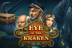 logo eye of the kraken playn go caça niquel 
