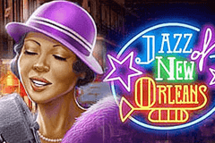 logo jazz of new orleans playn go caça niquel 