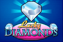 logo lucky diamonds playn go caça niquel 