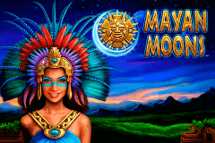logo mayan moons novomatic caça niquel 