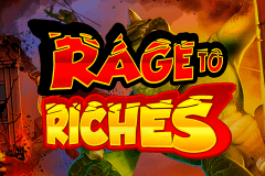 logo rage to riches playn go caça niquel 