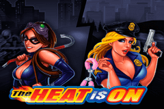 logo the heat is on microgaming caça niquel 