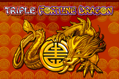logo triple fortune dragon igt caça niquel 