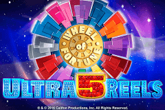 logo wheel of fortune ultra 5 reels igt caça niquel 