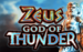 logo zeus god of thunder wms caça niquel 