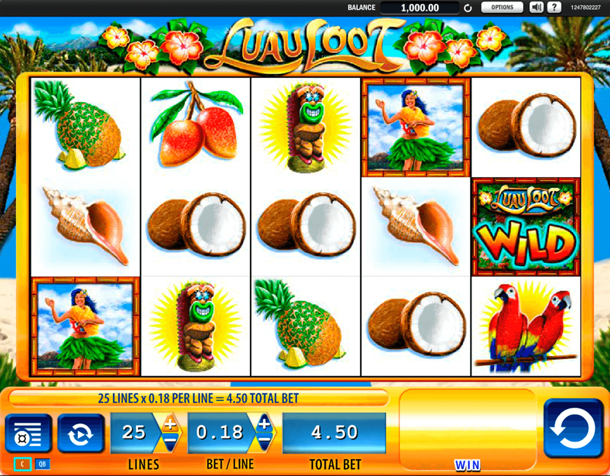 luau loot wms jogo casino online 