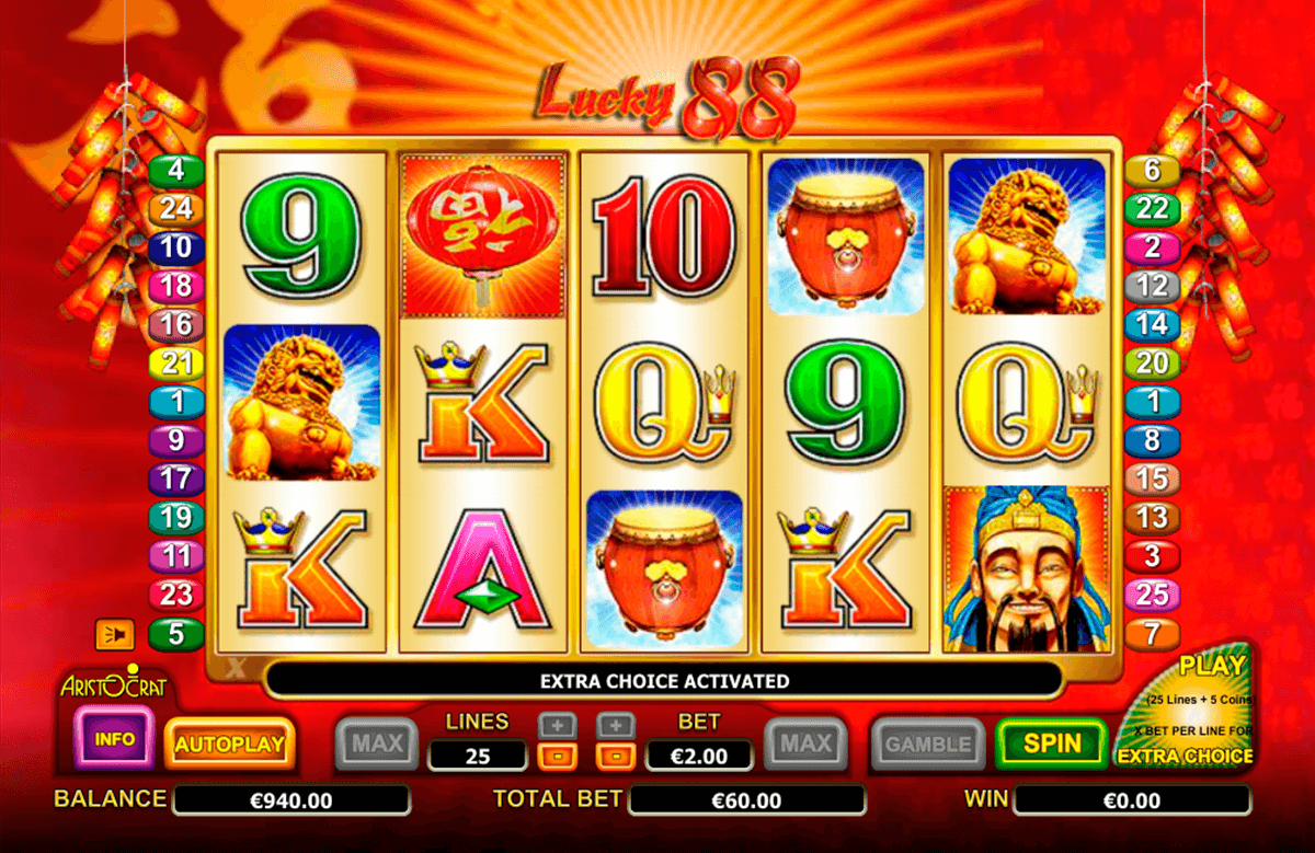 lucky 88 aristocrat jogo casino online 
