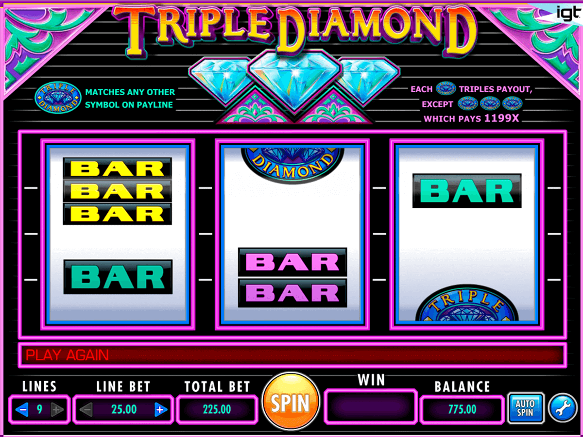 triple diamond igt jogo casino online 