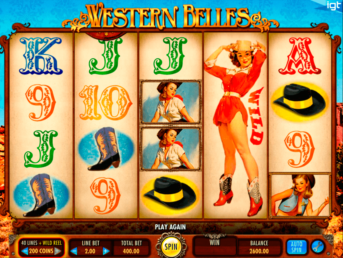western belles igt jogo casino online 