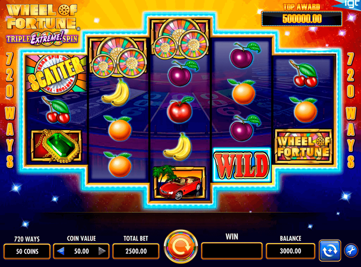 wheel of fortune igt jogo casino online 